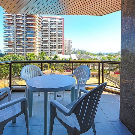 شقة Acolhedor Flat A Beira-Mar Na Barra Da Tijuca ريو دي جانيرو المظهر الخارجي الصورة