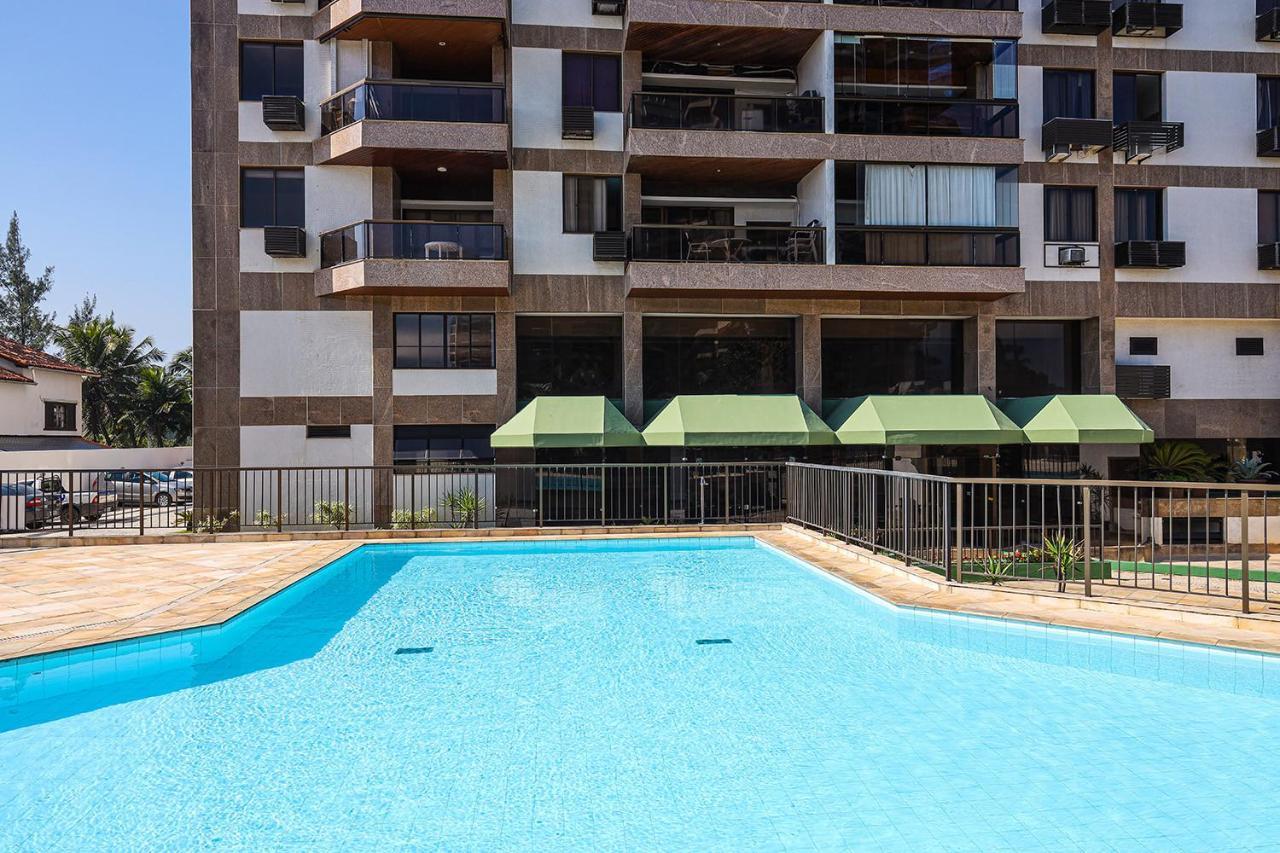 شقة Acolhedor Flat A Beira-Mar Na Barra Da Tijuca ريو دي جانيرو المظهر الخارجي الصورة